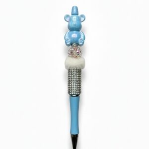 Blue Splash Bear Pen - Blue